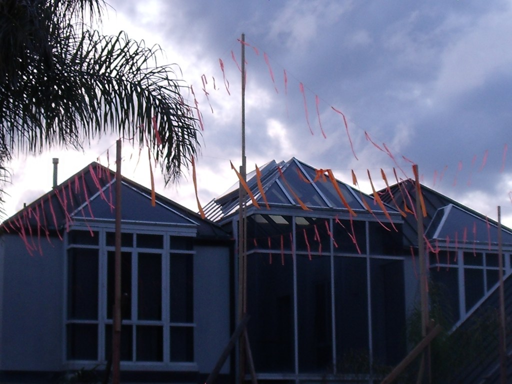 No roof damage post poles 1